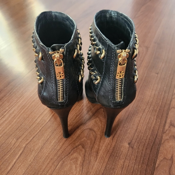 Tory Burch Heeled Ankle Booties - Picture 4 of 5